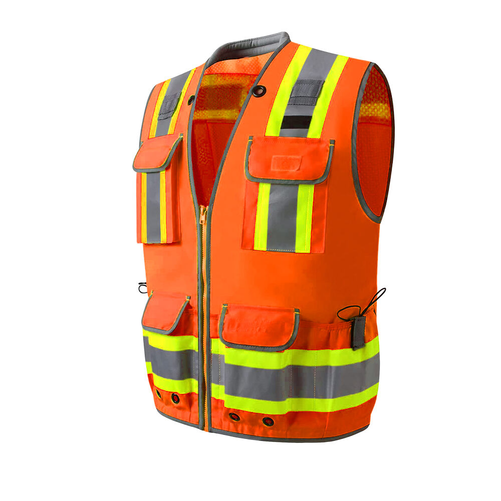 Hi-Vis Multi-pockets Safety Vest